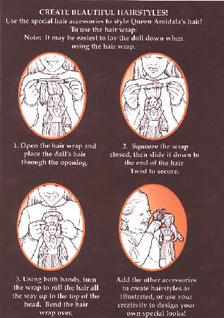 Hair Wrap Instructions
