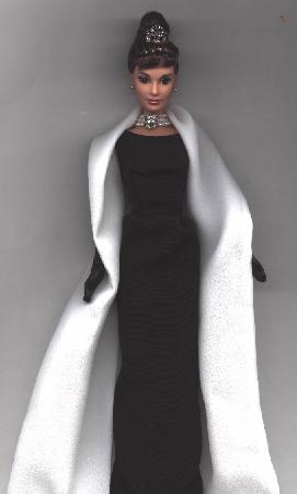 audrey hepburn barbie doll breakfast at tiffany's